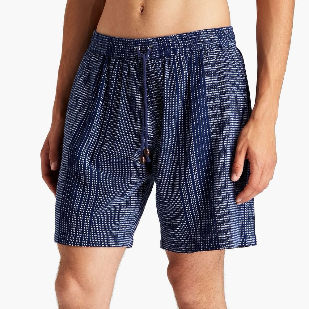 SMR days Navy White swim Trunks shorts